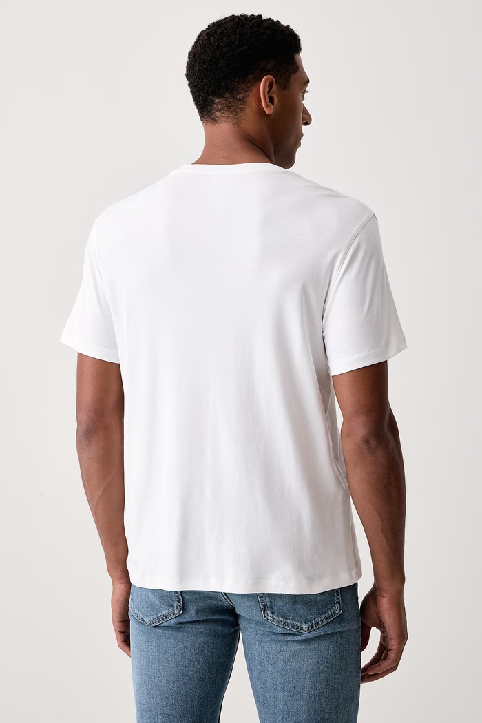 Odzież Calvin Klein T-shirt męski bawełniany LV040BM239 beżowy