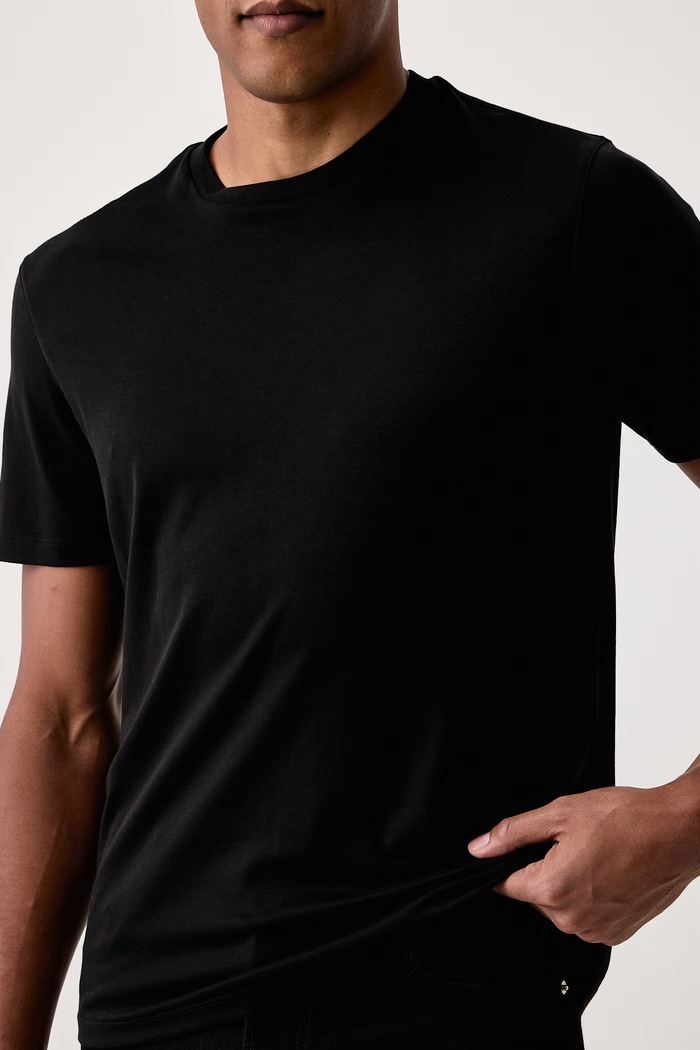 T-shirt męski bawełniany Calvin Klein LV040BM239 czarny