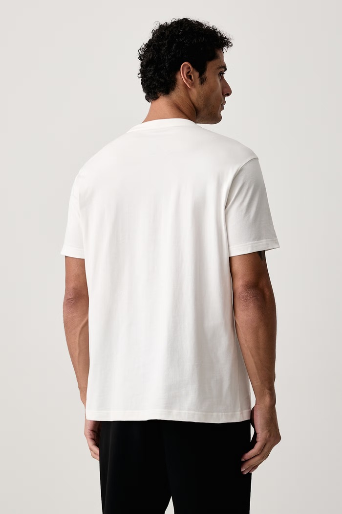 Odzież La Sportiva T-shirt męski bawełniany Since 1928 ZACT252 biały