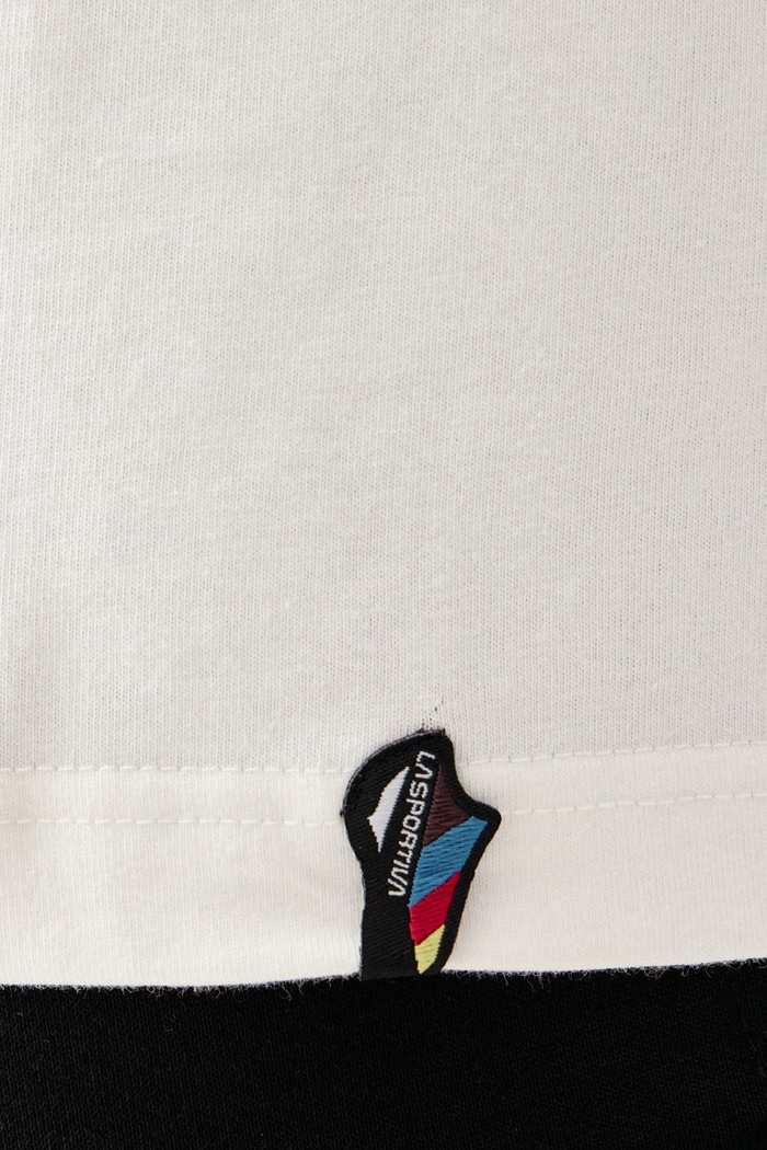 T-shirt męski bawełniany Since 1928 La Sportiva biały ZACT252