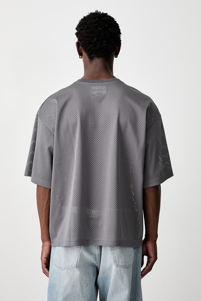 Odzież Neighborhood T-shirt męski 261FPNH.CSM10 szary