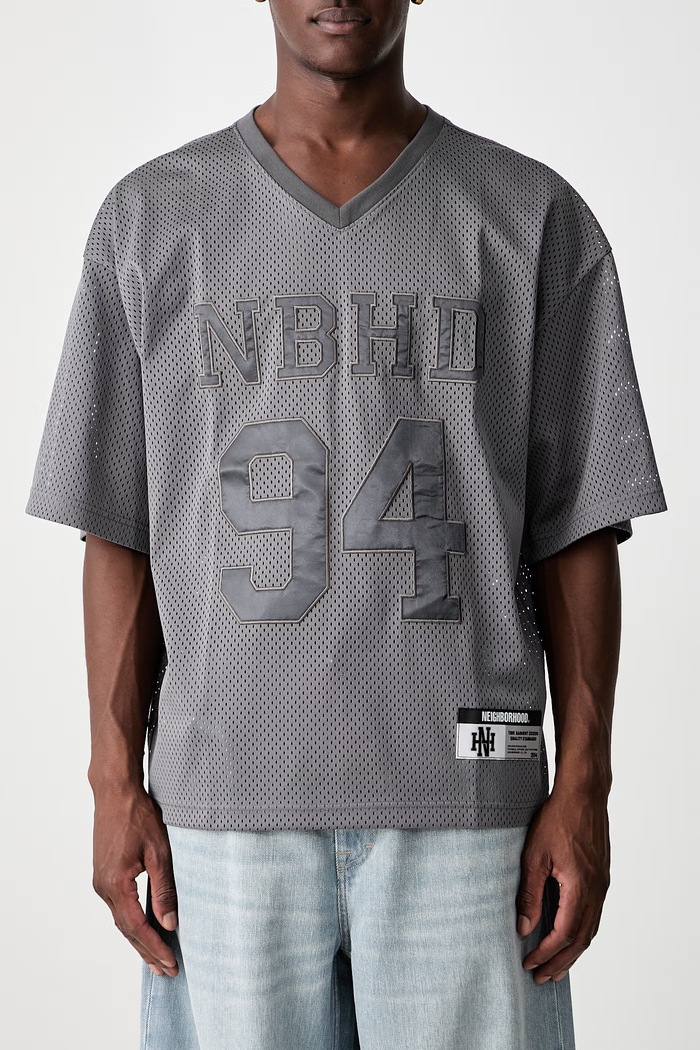 Neighborhood T-shirt męski szary 261FPNH.CSM10