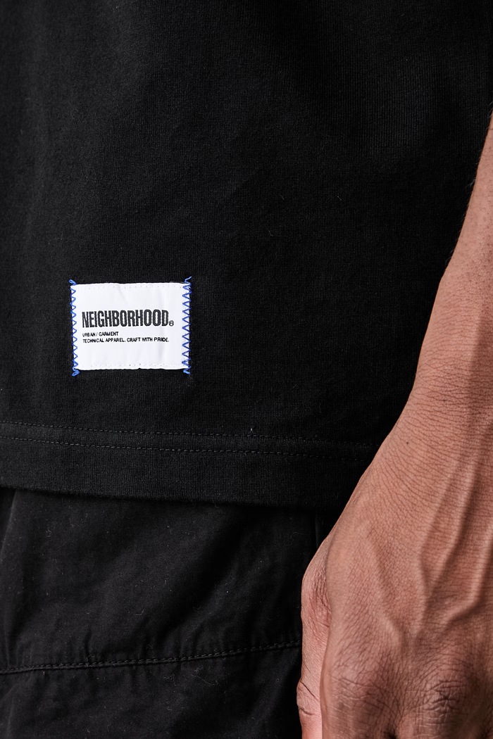 Neighborhood T-shirt bawełniany męski 261FPNH.CSM04