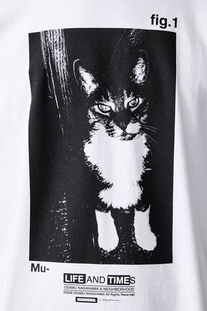 Neighborhood T-shirt bawełniany damski 261PCNON.ST02 biały