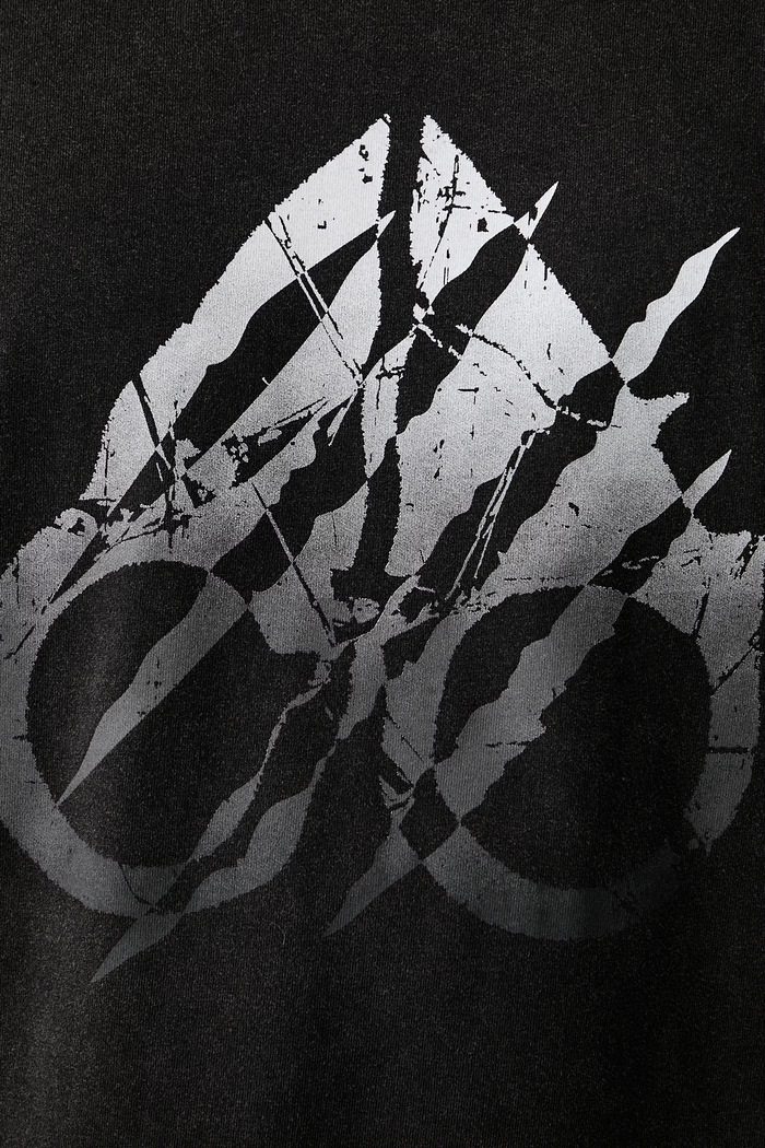 MOOSE KNUCKLES T-shirt męski bawełniany M36MT717 szary