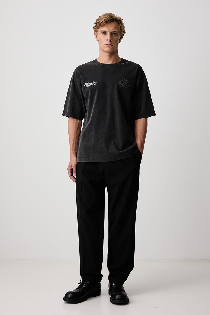 Filling Pieces t-shirt cotton Men's 422620501387 black AW26