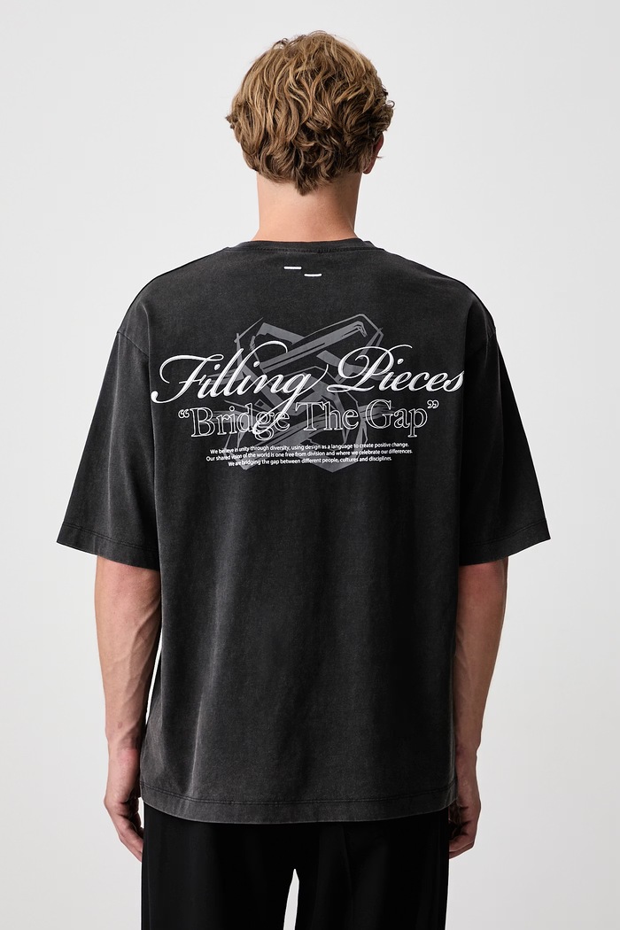 Clothing Filling Pieces t-shirt cotton Men's 422620501387 black