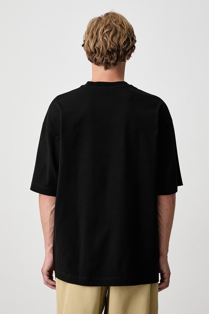 Odzież Lacoste T-shirt bawełniany męski TH9441.031 czarny
