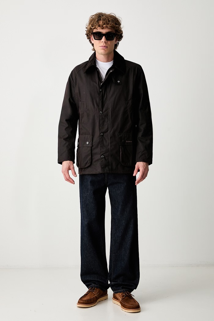 Barbour T-shirt bawełniany męski MTS1634WH11 biały AW26