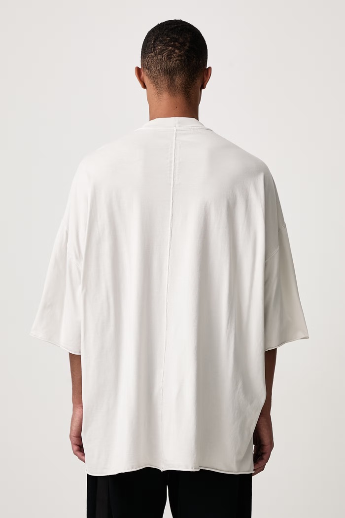 Oblečení Rick Owens DRKSHDW Tommy tričko bavlněné pánské DU02F6259.RNEP5 béžová