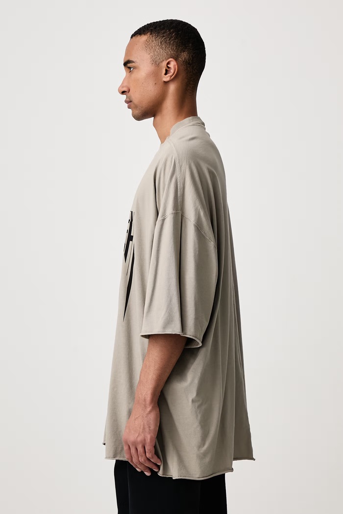 Tommy tričko bavlněné pánské Rick Owens DRKSHDW DU02F6259.RNEP5 béžová