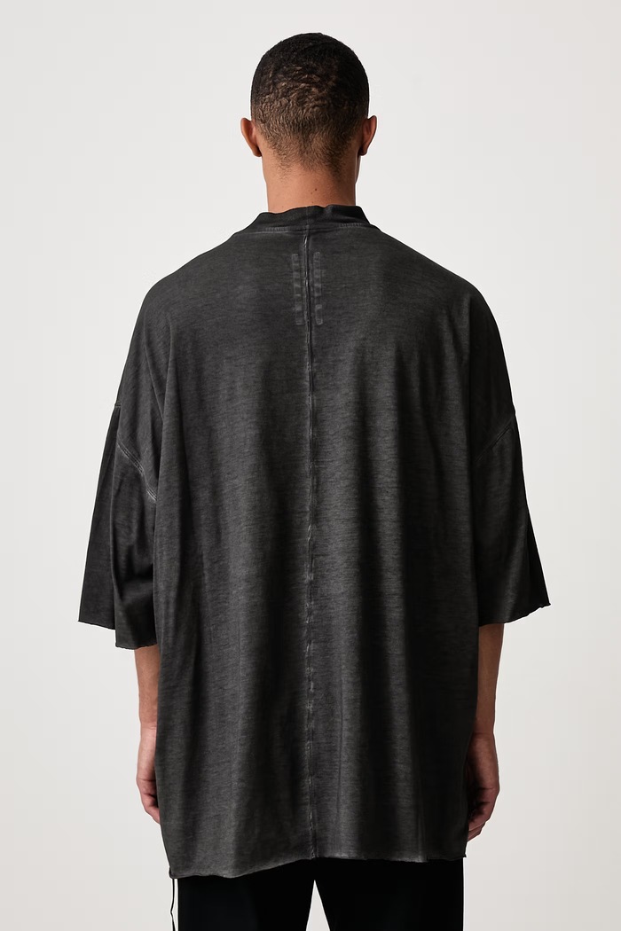Oblečení Rick Owens DRKSHDW Tommy tričko bavlněné pánské DU02F6259.RNDEP4 černá