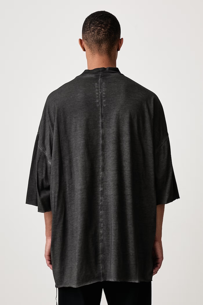 Oblečení Rick Owens DRKSHDW Tommy tričko bavlněné pánské DU02F6259.RNDEP4 černá