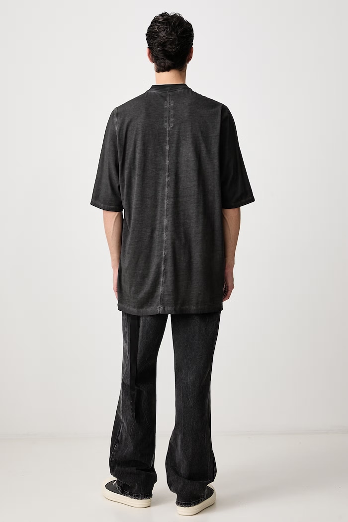 Oblečení Rick Owens DRKSHDW Jumbo tričko bavlněné pánské DU02F6274.RNDEP4 černá