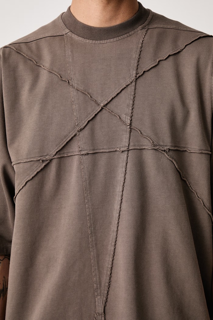 Rick Owens DRKSHDW Jumbo tričko bavlnené pánske DU02F6274.RIGET2