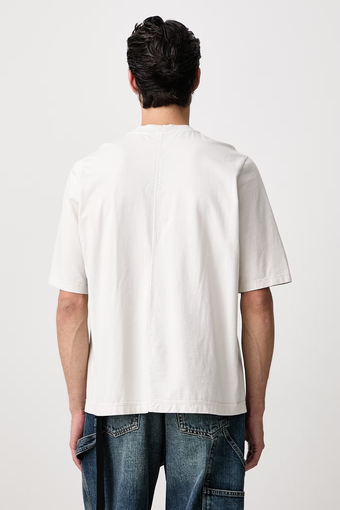 Walrus tričko bavlněné pánské Rick Owens DRKSHDW DU02F6252.RNEP5P béžová