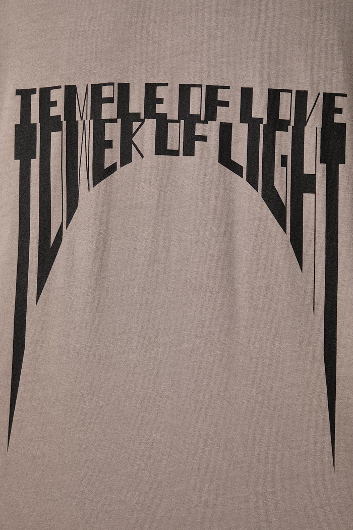 Rick Owens DRKSHDW Walrus tričko bavlněné pánské DU02F6252.RNEP5P