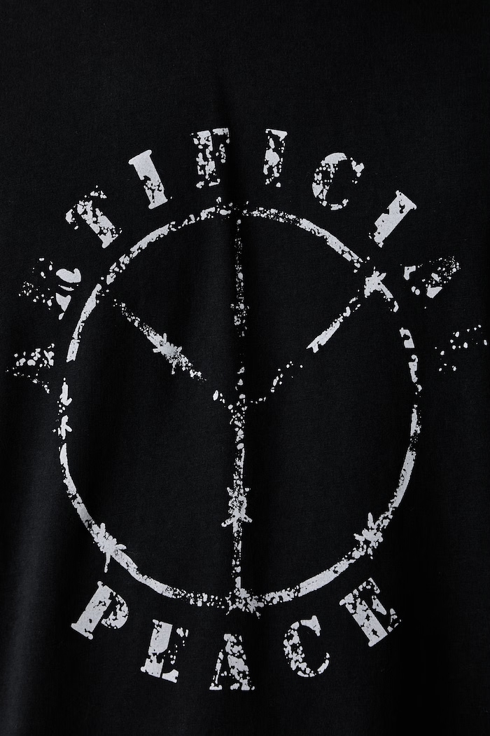 Vetements Artificial Peace T-shirt bawełniany męski MH27TR189B