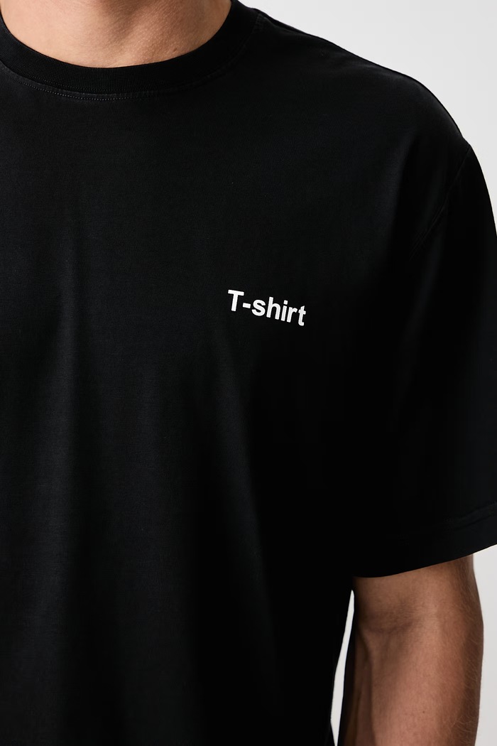 Vetements Definition Regular T-shirt męski bawełniany MH27TR221B