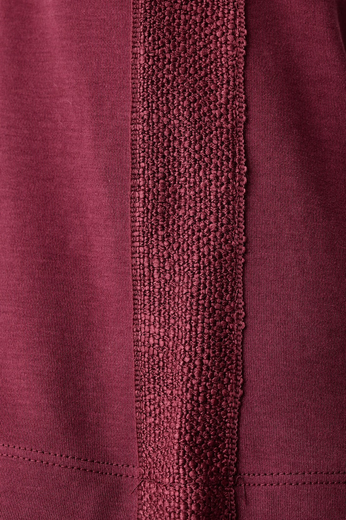 T-shirt męski bawełniany Deryk HUGO bordowy 50567940