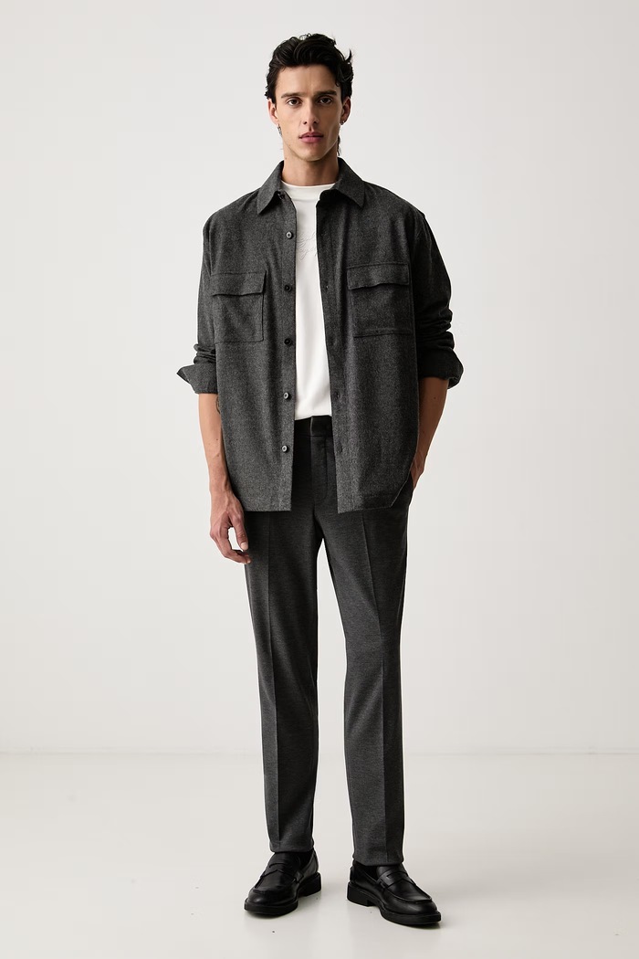 Karl Lagerfeld футболка для мужчин из хлопка с эластаном 564235.755039 бежевый AW26