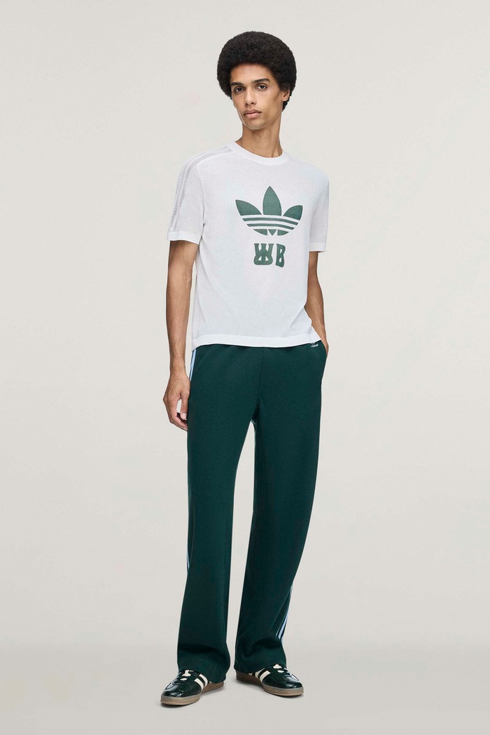 adidas Originals X Wales Bonner t-shirt with cotton Men's HY5017 beige AW26