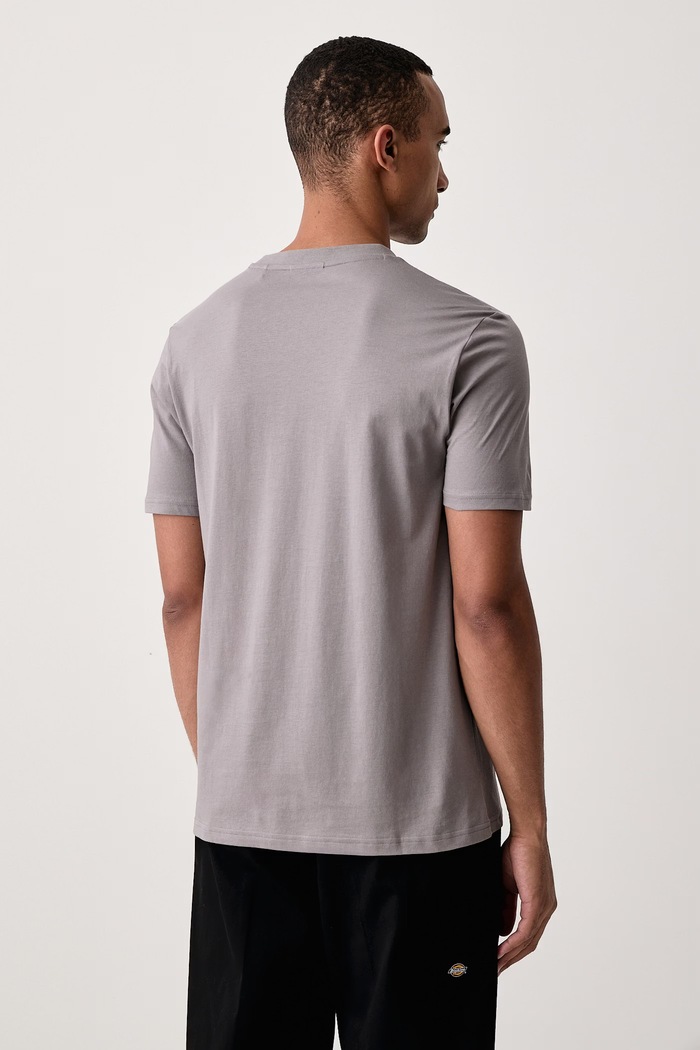 Odzież HUGO Blue T-shirt męski bawełniany Nodar 50572412 szary