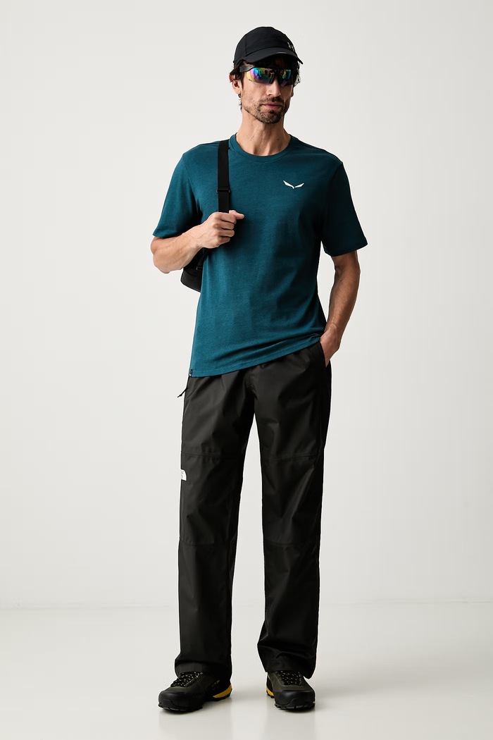Salewa tričko pánske s lyocellom DEAGLE KALEIDO 00.0000029390 tyrkysová AW26