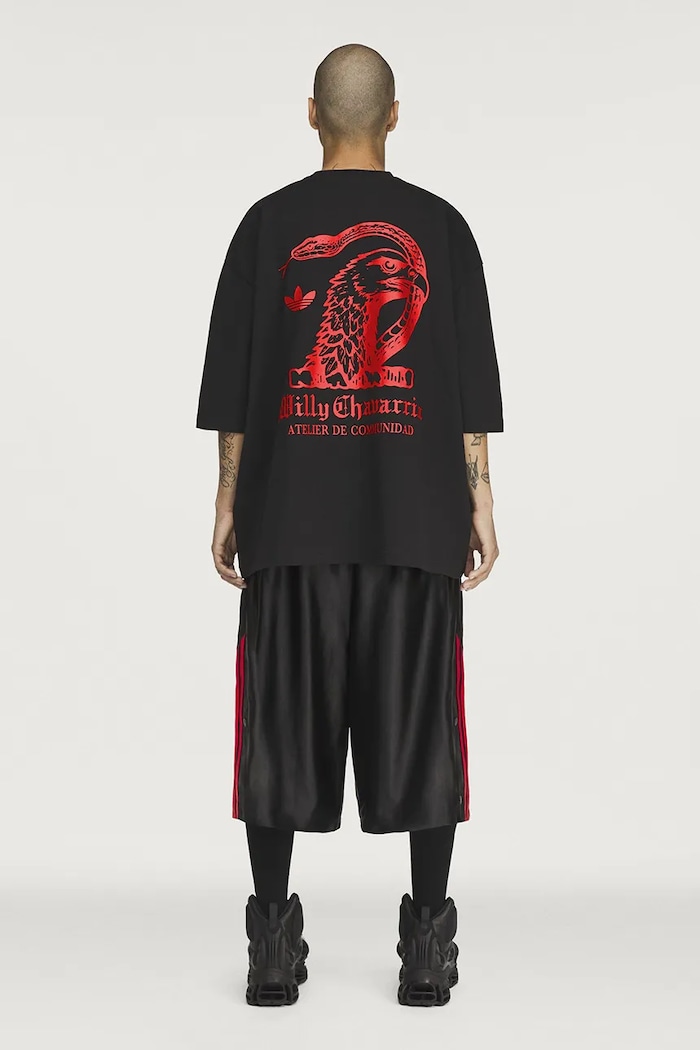 adidas Originals X Willy Chavarria t-shirt cotton Men's LC8135 black AW26