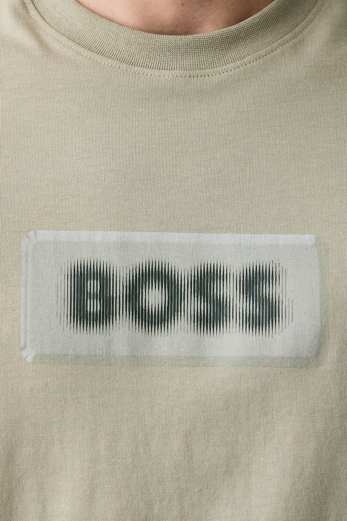 Футболка чоловіча бавовняна Te_Effect BOSS Orange зелений 50571286
