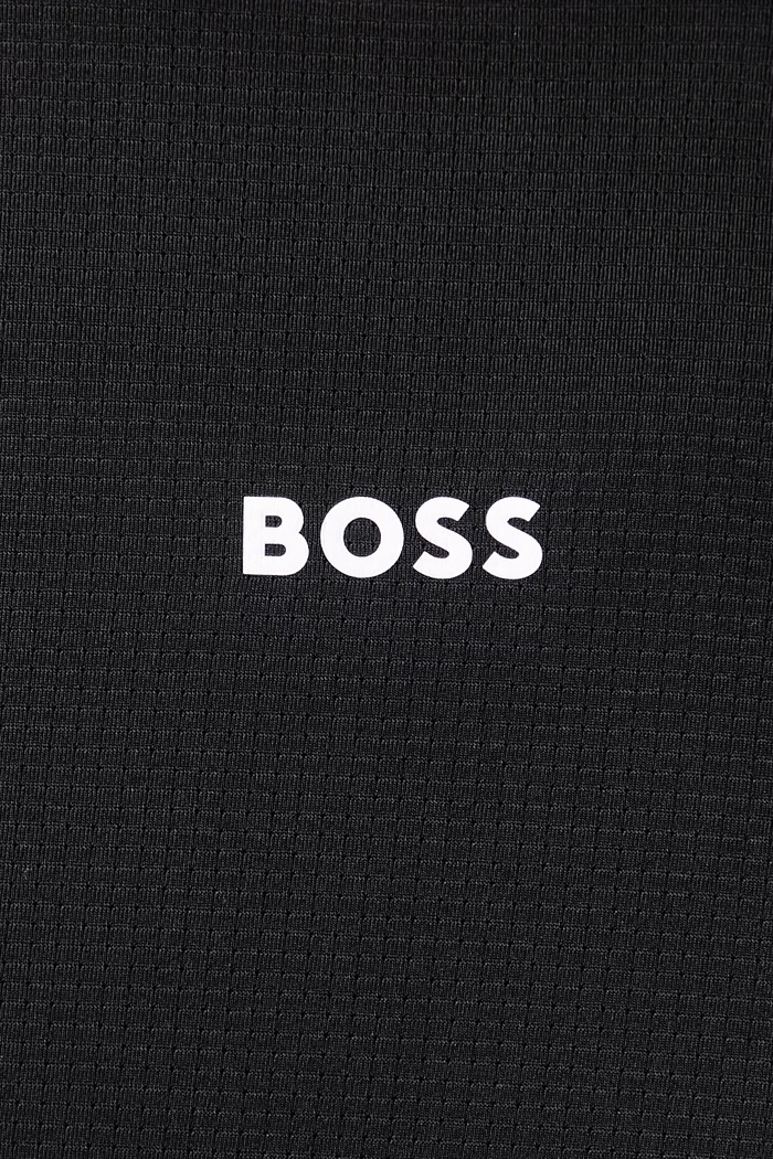 Longsleeve męski TS_Active LS BOSS Green 50569902 czarny