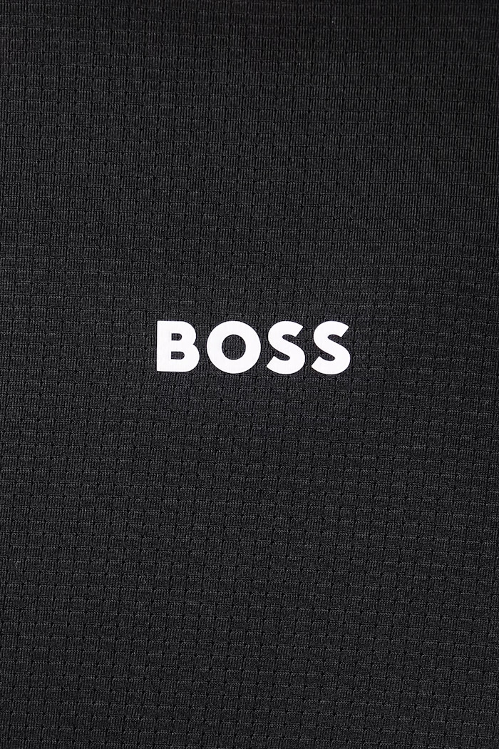 Longsleeve męski TS_Active LS BOSS Green 50569902 czarny