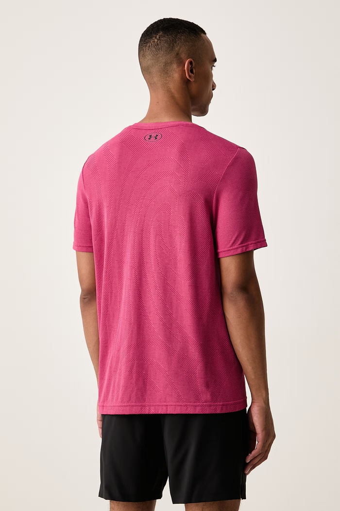 Odzież Under Armour T-shirt treningowy męski Vanish 6010603.637 różowy
