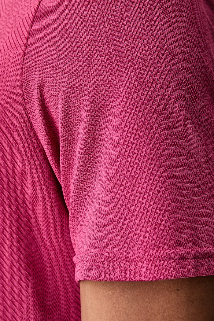 T-shirt treningowy męski Vanish Under Armour różowy 6010603.637