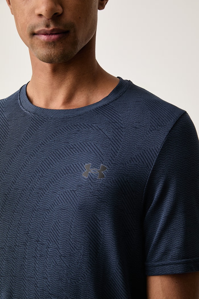 T-shirt treningowy męski Vanish Under Armour 6010603.044 niebieski