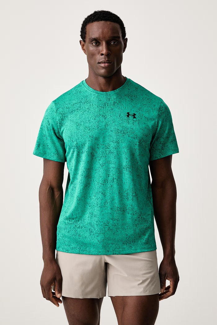Under Armour T-shirt treningowy męski UA Tech zielony 6005920.993