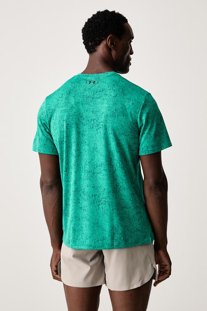 Odzież Under Armour T-shirt treningowy męski UA Tech 6005920.993 zielony