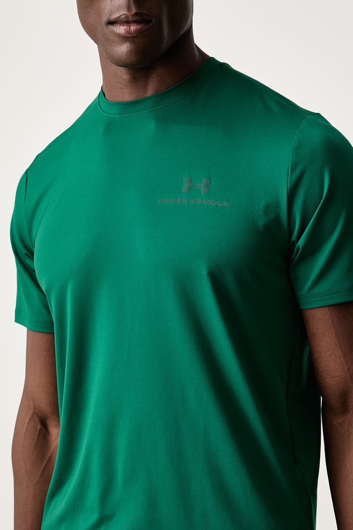 T-shirt treningowy męski Rush Energy Under Armour 1383973.312 zielony