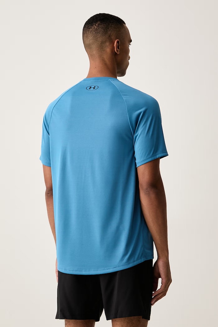 Odzież Under Armour T-shirt treningowy męski Tech SS Tee 2.0 1326413.430 niebieski