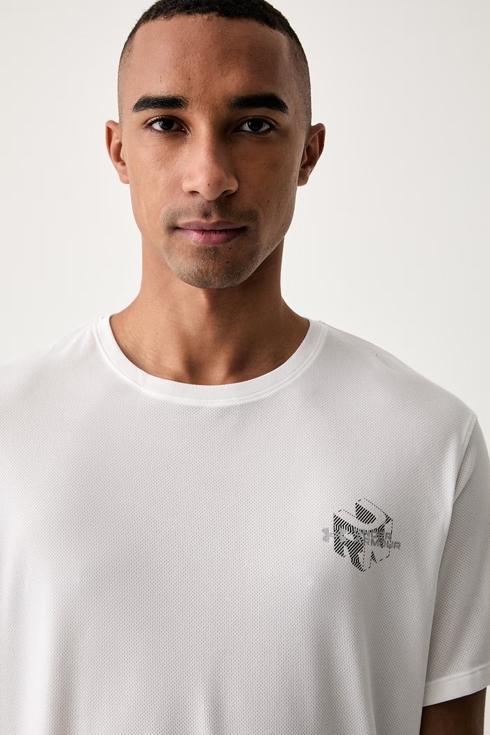 Under Armour T-shirt męski Velociti beżowy 6015236