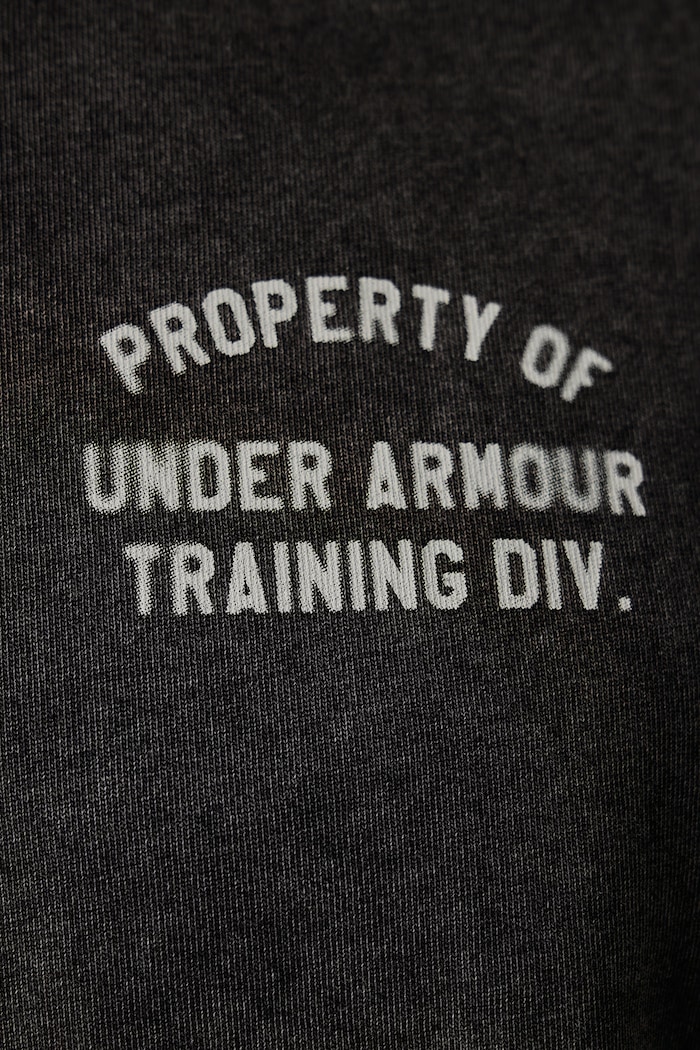 T-shirt męski z bawełną Under Armour czarny 6013628