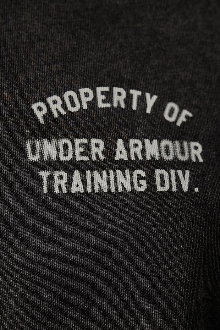 T-shirt męski z bawełną Under Armour czarny 6013628