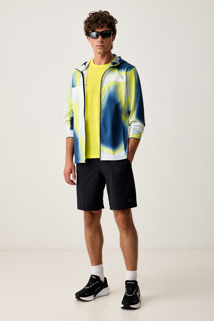 Under Armour T-shirt treningowy męski Velociti 6009517 żółty AW26