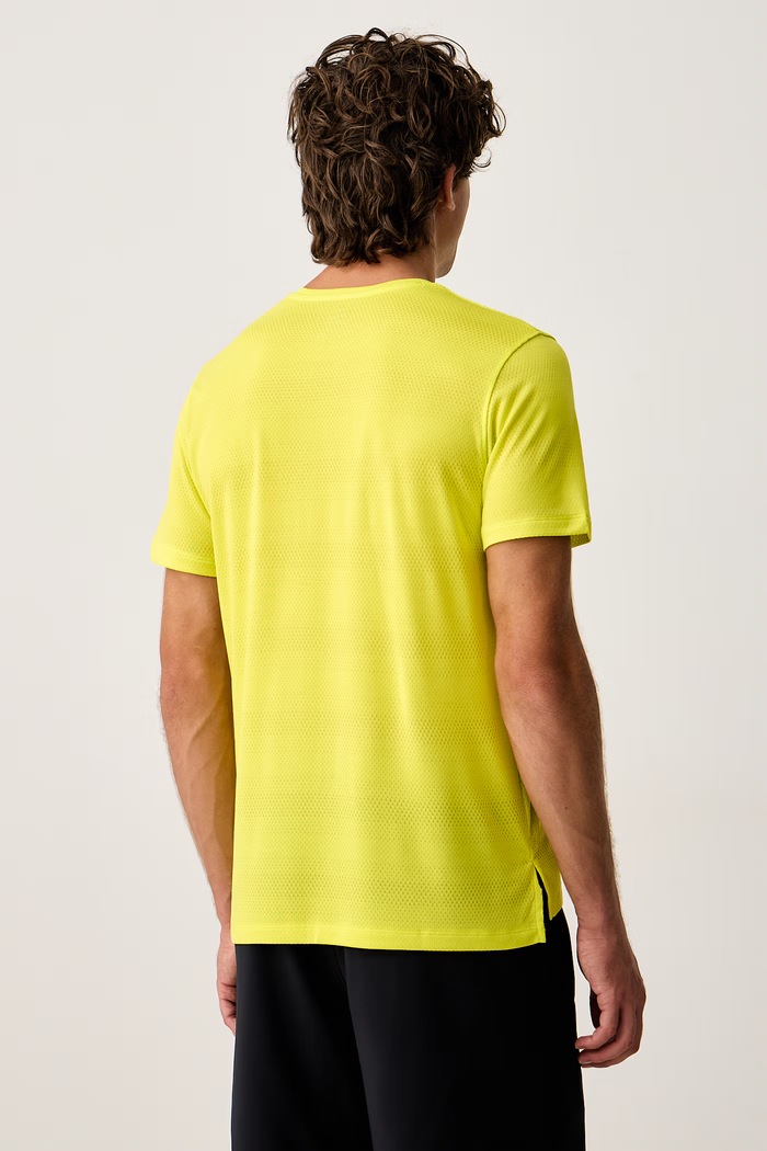 Odzież Under Armour T-shirt treningowy męski Velociti 6009517 żółty