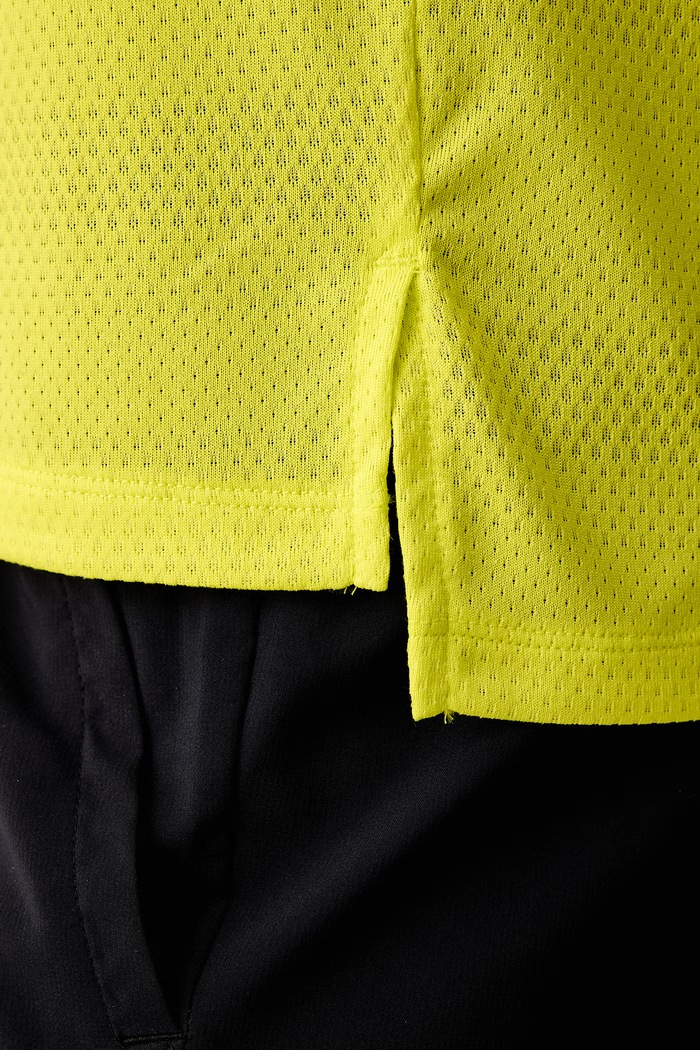 T-shirt treningowy męski Velociti Under Armour żółty 6009517