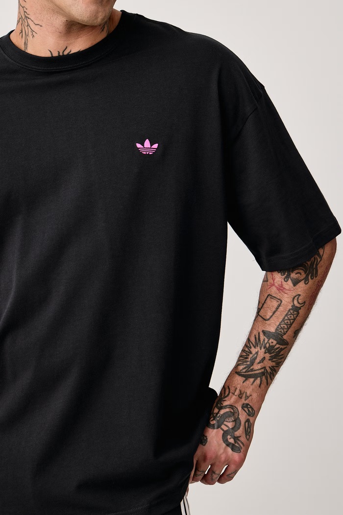 T-shirt ανδρικό βαμβακερό NCLR Loose adidas Originals LI2474 μαύρο