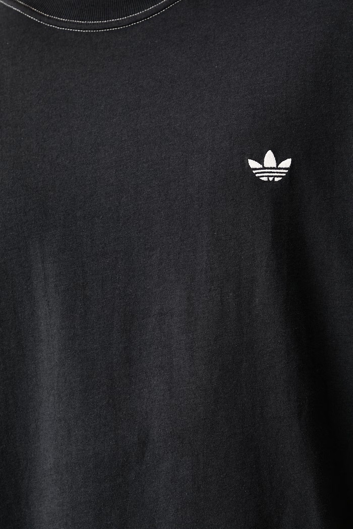 adidas Originals T-shirt męski bawełniany Contrast Oversized LI2488 szary