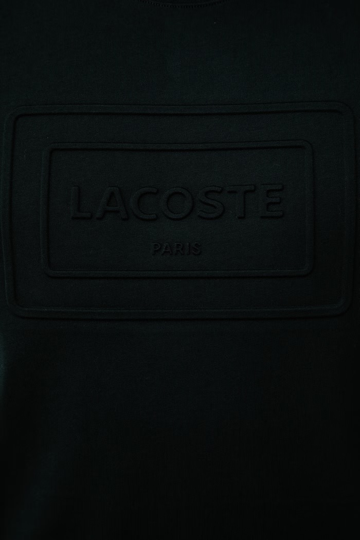 Lacoste T-shirt męski bawełniany TH0794 zielony