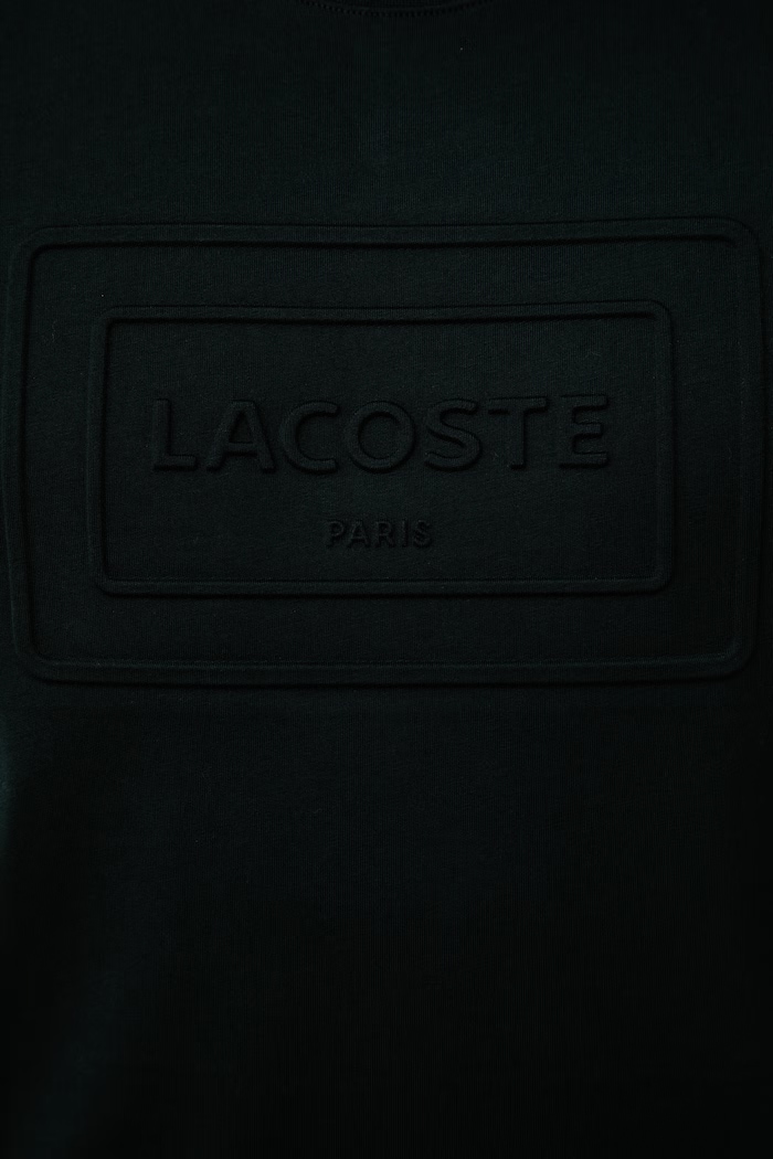 Lacoste T-shirt męski bawełniany TH0794 zielony