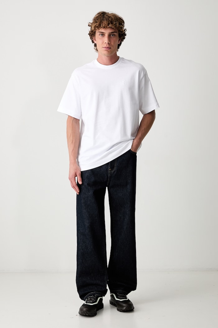On Club Collective t-shirt in cotone da uomo 1MG10710069 bianco AW26